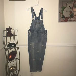 Jeans jumpsuit/ overalls